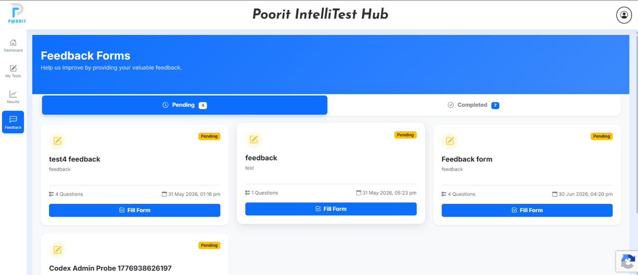 Close the loop with built-in feedback